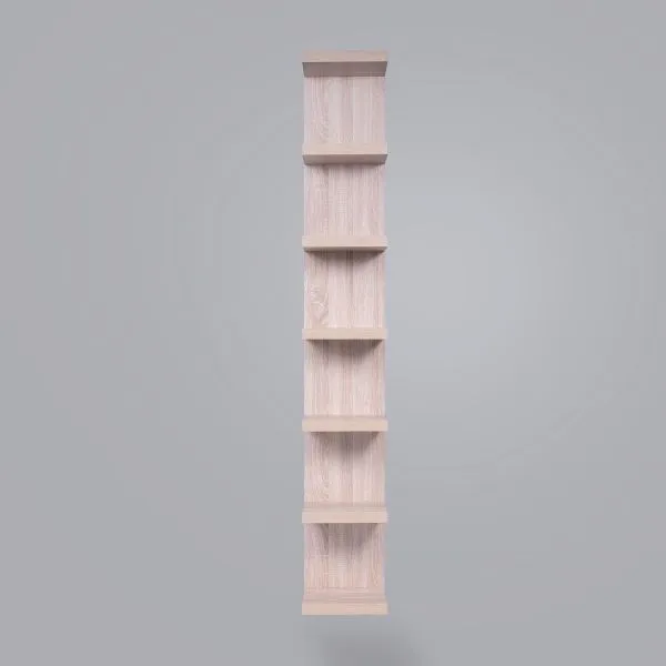 S00784 Фора 190Е полка настенная 30х189х27, дуб беленый