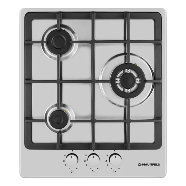 Газовая варочная панель MAUNFELD EGHS.43.33CS/G Нержавеющая сталь