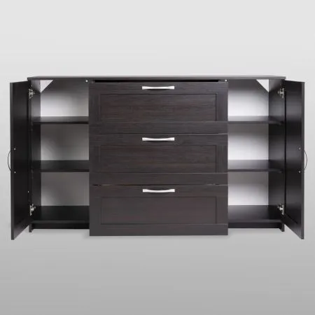 2.02.03.290.5 СИРИУС тумба 2 двери и 3 ящика 156х95 Дуб Венге RU