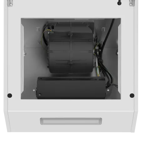 Кухонная вытяжка MAUNFELD Astro 50 белое стекло Белый