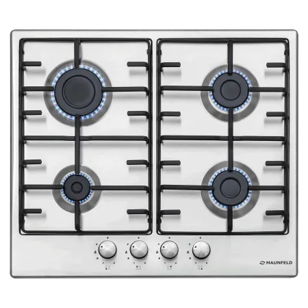Газовая варочная панель MAUNFELD EGHS.64.3ES Нержавеющая сталь