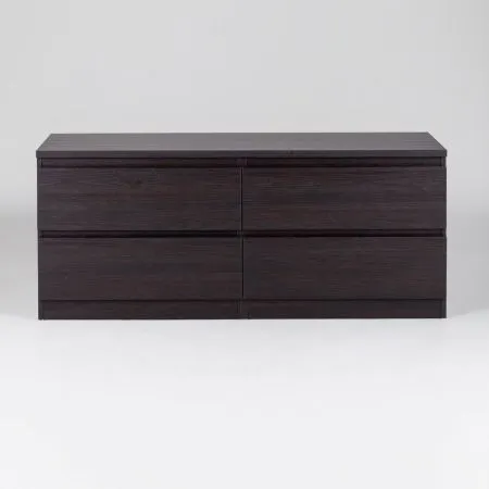 2.03.03.100.5 КАСТОР тумба 4 ящика RU Дуб Венге