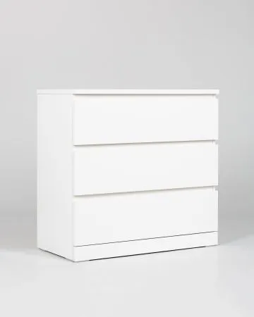 S00203 Варма 3 комод 80х77х40, белый
