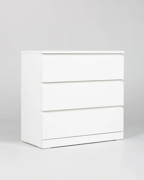 S00203 Варма 3 комод 80х77х40, белый