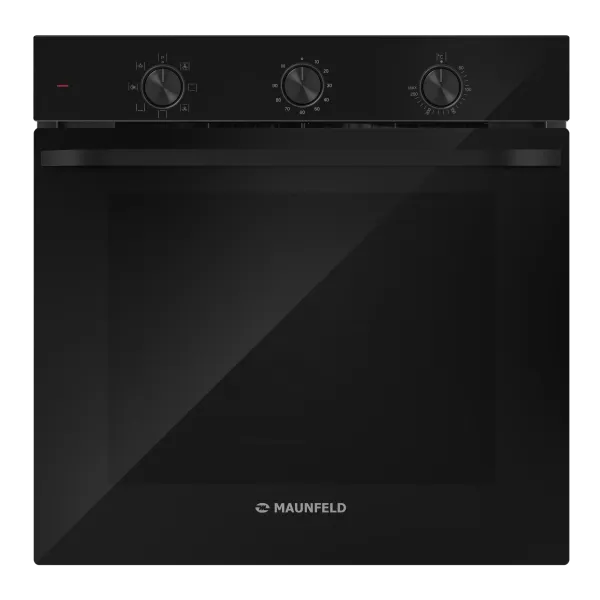 Шкаф духовой электрический MAUNFELD FEOF7871 Черный/черная фурнитура