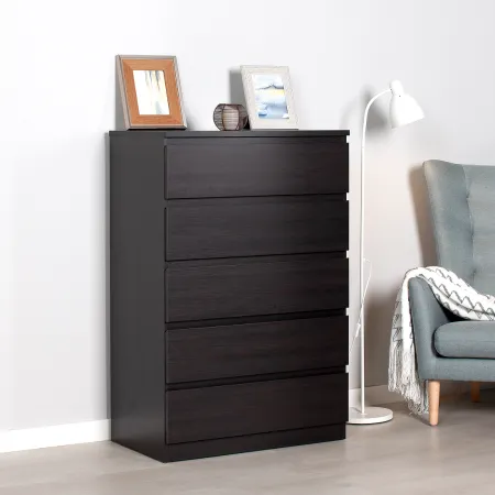 2.05.02.090.5 МАЛЬТА комод 5 ящиков 80х121 Дуб Венге RU