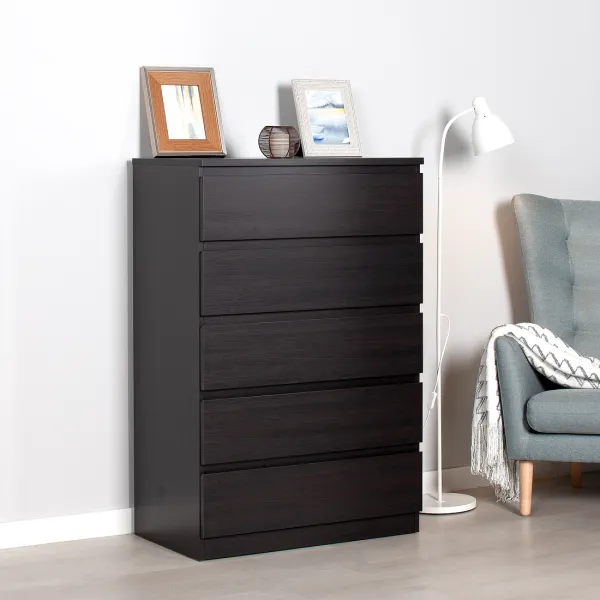 2.05.02.090.5 МАЛЬТА комод 5 ящиков 80х121 Дуб Венге RU