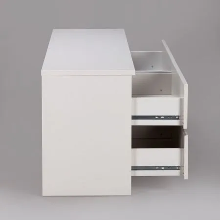 2.03.03.100.1 КАСТОР тумба 4 ящика RU белая