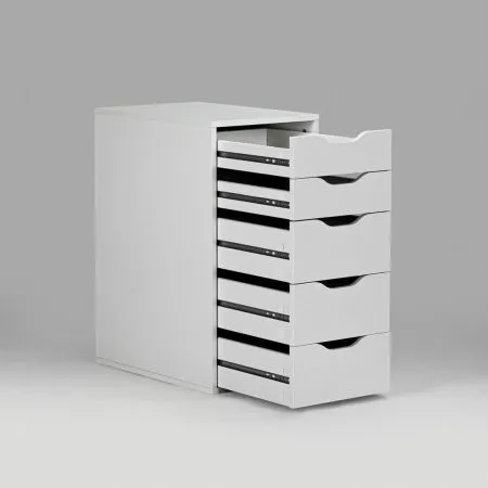 S00388 Ингар 5 комод 36x71x53, белый