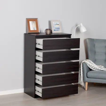 2.05.02.090.5 МАЛЬТА комод 5 ящиков 80х121 Дуб Венге RU