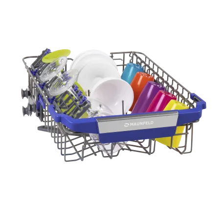 Посудомоечная машина с лучом на полу MAUNFELD MLP-08IMR Нержавеющая сталь
