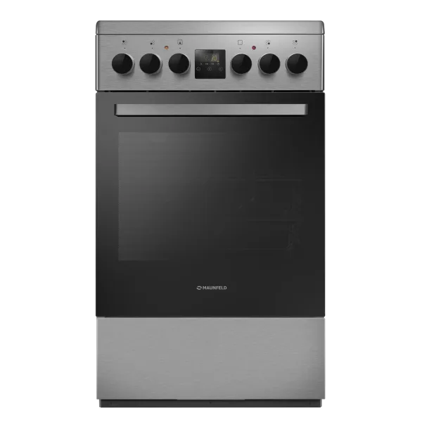 Электрическая стеклокерамическая плита MAUNFELD MEC55C08D Нержавеющая сталь