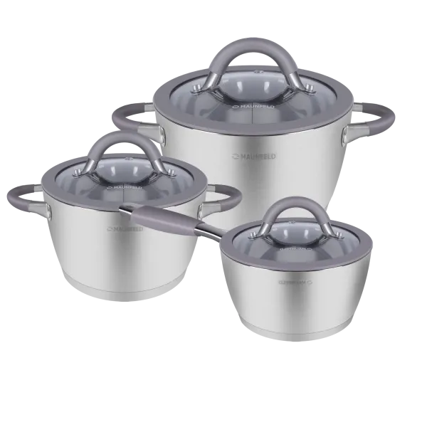 Набор из шести предметов MAUNFELD LEONA MF124LN01ST из нержавеющей стали