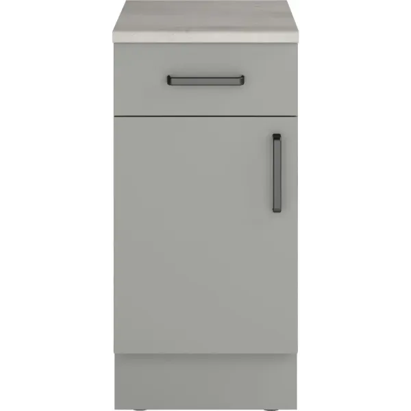 Шкаф напольный с ящиком 40х85х60  «Мирах сер\дер»