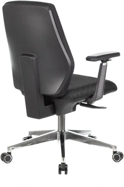 Кресло Бюрократ CH-545/LUX черный 38-418 крестов. алюминий