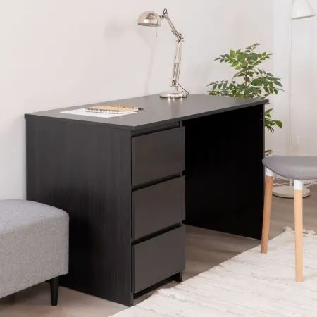 2.03.06.090.5 КАСТОР стол письменный 3 ящика 116х65 RU Дуб Венге