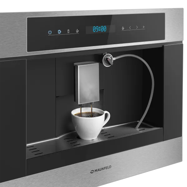 Кофемашина встраиваемая MAUNFELD AMCM1503 Нержавеющая сталь