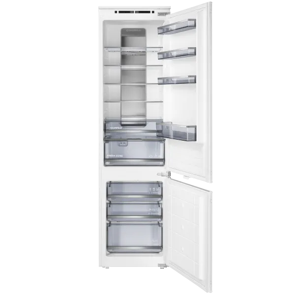 Холодильник встраиваемый с инвертором MAUNFELD MBF193NFWGR Белый