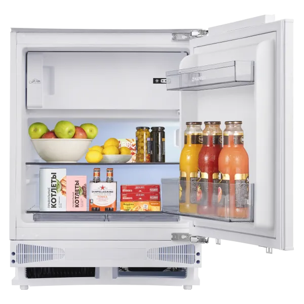 Встраиваемый холодильник с инвертором MAUNFELD MBF88SWGR Inverter Белый