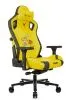 Кресло игровое Knight Craft Dragon желтый экокожа крестов. металл