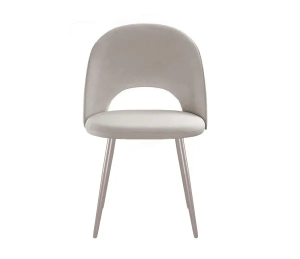 Стул DikLine 383 поворотный B03 BEIGE, ножки капучино