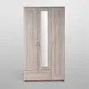 2.02.01.510.3 СИРИУС шкаф 3 двери и 1 ящик 117х59х220 сонома RU (с 1 зеркалом)
