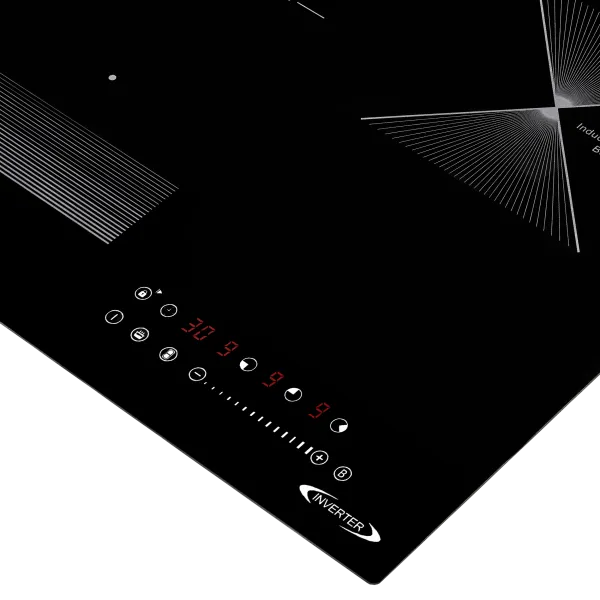 Индукционная варочная панель с объединением зон Bridge Induction MAUNFELD CVI453SBBKD Inverter Черный
