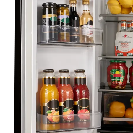 Холодильник с инвертором MAUNFELD MFF190NFD Бежевый