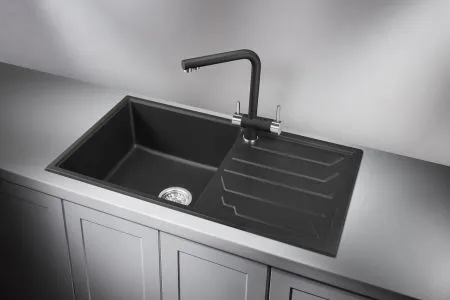 8601, ТУРМАЛИН, кухонная мойка, кварц