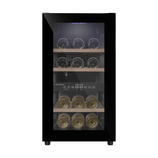 Винный шкаф MAUNFELD MFWC-50D16 Черный