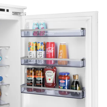 Встраиваемый холодильник NO FROST с инвертором MAUNFELD MBF193NFWGR Inverter Белый