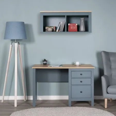 2.08.06.160.16 САГА стол письменный 120х56 темно-бирюзовый/ясень