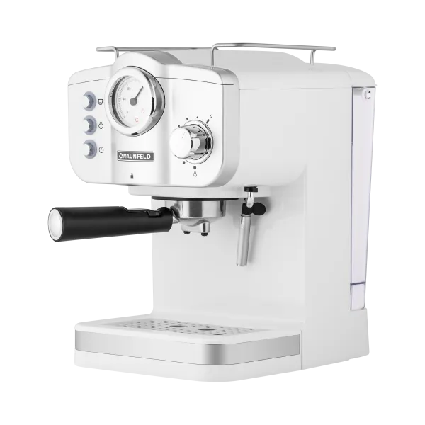 Кофемашина рожкового типа MAUNFELD MF-735WH PRO Белый