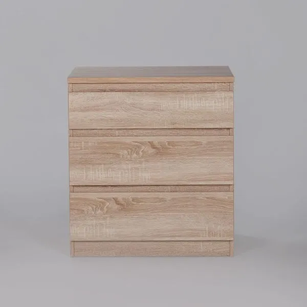 2.03.02.060.3 КАСТОР комод 3 ящика RU сонома