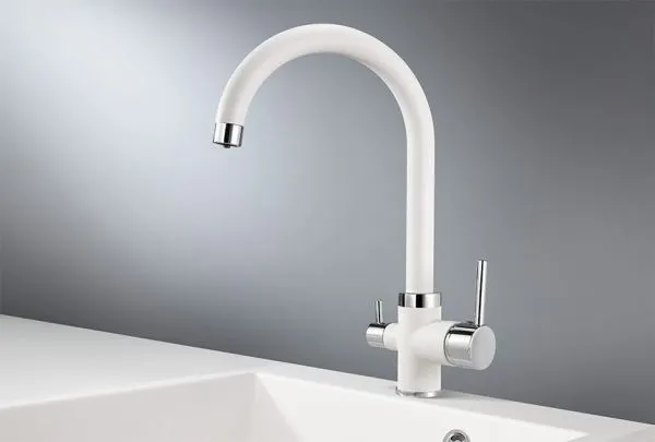 2168, АРКТИК (БЕЛЫЙ), СМЕСИТЕЛЬ КУХОННЫЙ