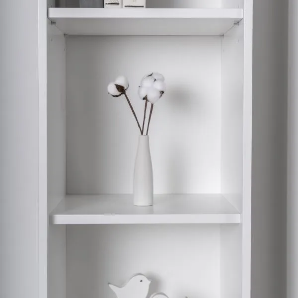 2.02.07.150.1 СИРИУС стеллаж 39х190 белый RU