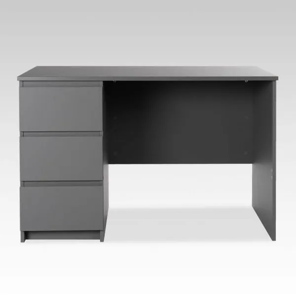2.03.06.090.4 КАСТОР стол письменный 3 ящика 116х65 RU серый
