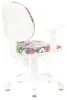 Кресло детское Бюрократ CH-W356AXSN мультиколор маскарад крестов. пластик пластик белый