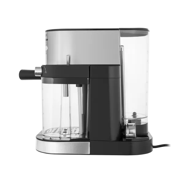 Кофемашина рожкового типа MAUNFELD MF-720S PRO Нержавеющая сталь