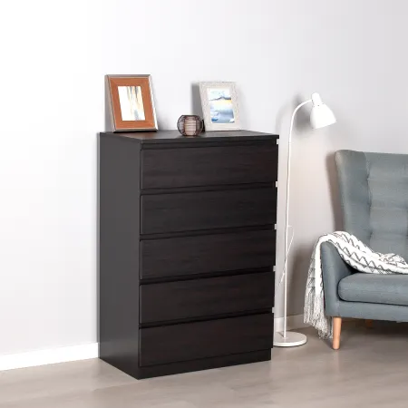 2.05.02.090.5 МАЛЬТА комод 5 ящиков 80х121 Дуб Венге RU