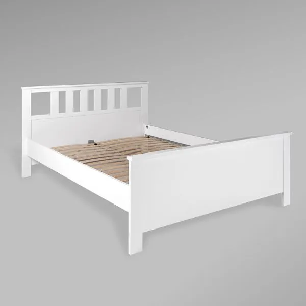 2.08.04.070.1 САГА кровать двойная 160х200 белая