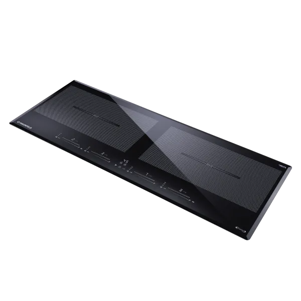 Индукционная варочная панель с двумя Flex Zone и Booster MAUNFELD CVI904SFLBK LUX Inverter Черный