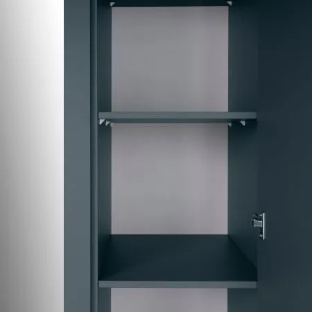 2.08.01.040.6 САГА шкаф 3 двери с зеркалом темно-бирюзовый