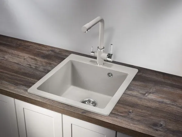 4651, БАЗАЛЬТ, кухонная мойка, кварц