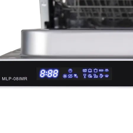 Посудомоечная машина с лучом на полу MAUNFELD MLP-08IMR Нержавеющая сталь