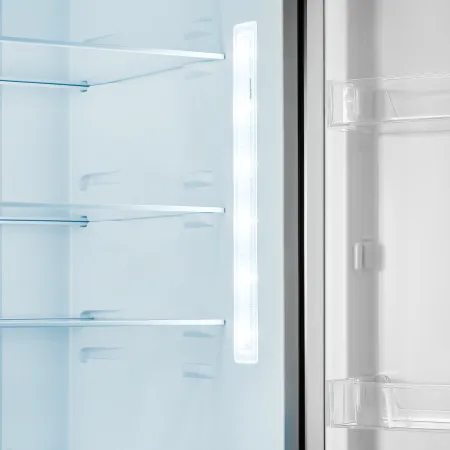 Холодильник MAUNFELD MFF200NF10 Inverter Черная нержавеющая сталь