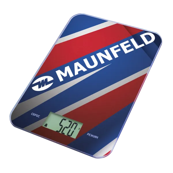 Кухонные весы MAUNFELD MKS-123G Триколор