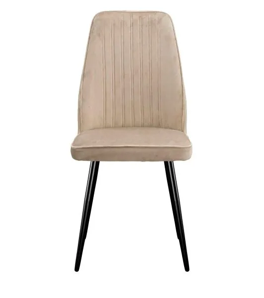 Стул DikLine 327 поворотный B03 BEIGE, ножки черные