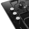 Газовая варочная панель MAUNFELD EGHE.43.3STS-EB Черный
