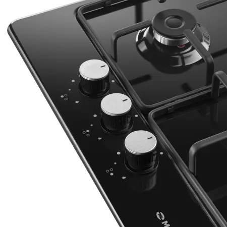 Газовая варочная панель MAUNFELD EGHE.43.3STS-EB Черный